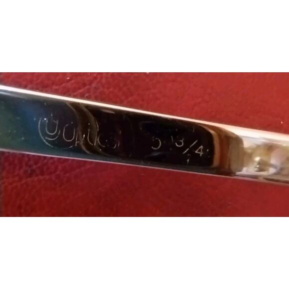 Vintage Cat Eye 12K GF & Silver US Optical 5 3/4 Alum 46 Retro Glasses Frames - Picture 13 of 16